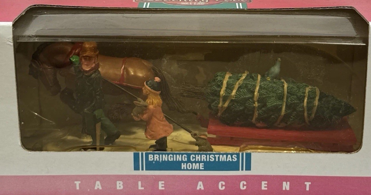 Lemax Coventry Cove Bringing Home Christmas 2007 Village Figurine #73636 Tree