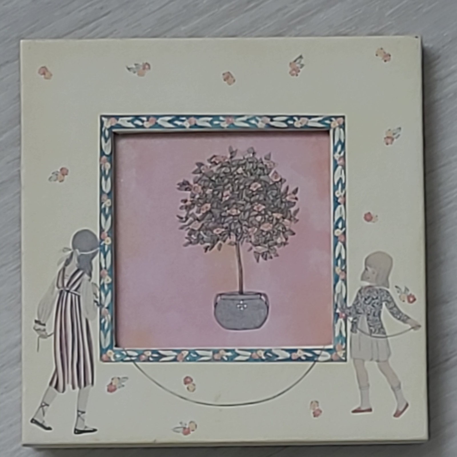 Vintage 1994 Charpente Golden Days Photo Frame Henriette Willebeek Le Mair 3x3