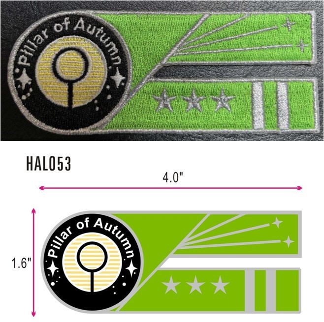 HALO PILLAR OF AUTUMN UNIFORM INSIGNIA 4\