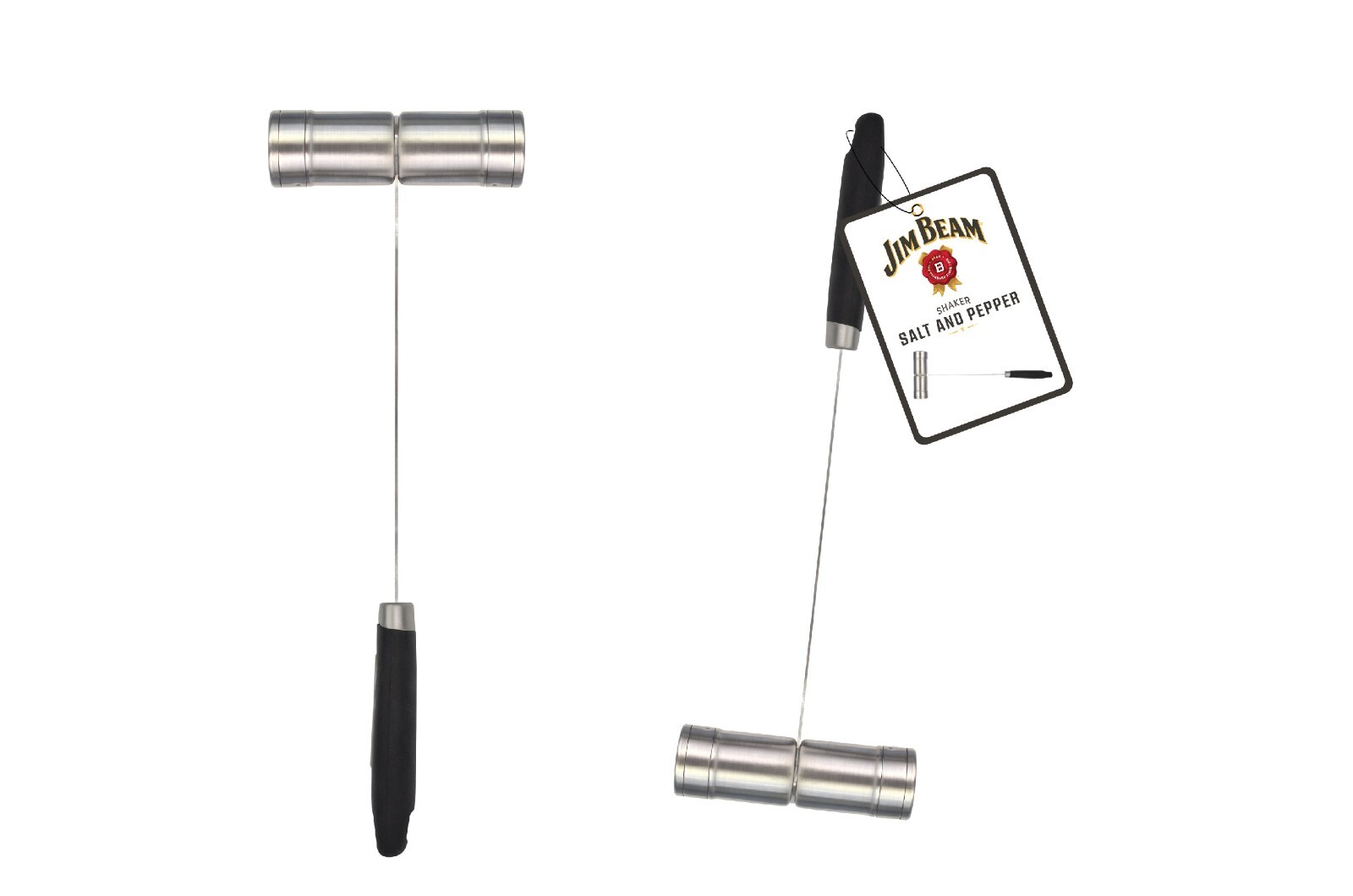 Jim Beam Salt And Pepper Shaker  BBQ UNIQUE Grilling Gift GREAT DEAL 