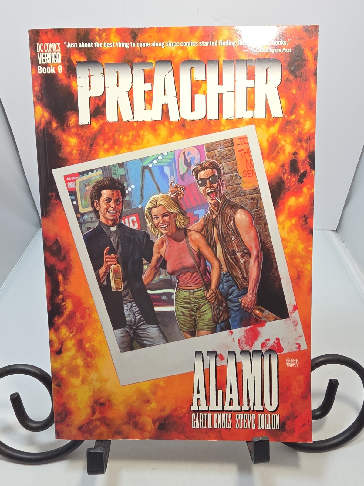 Preacher Vol. 9: Alamo TPB Softcover 2001 DC Vertigo Garth Ennis
