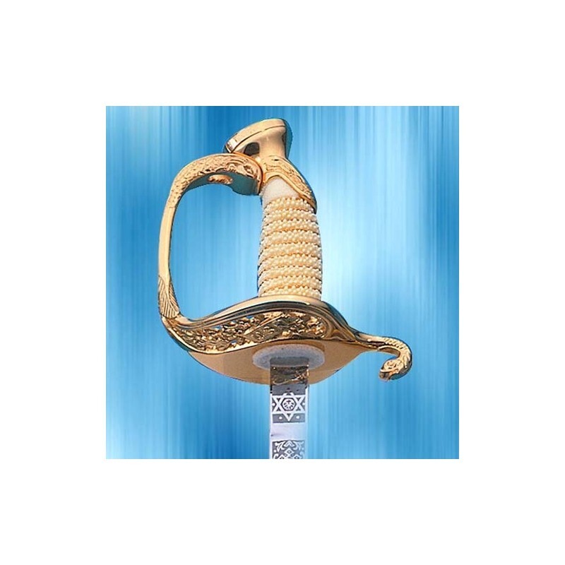 Official US Coast Guard Officer\'s Saber Sword 30 Inch Blade