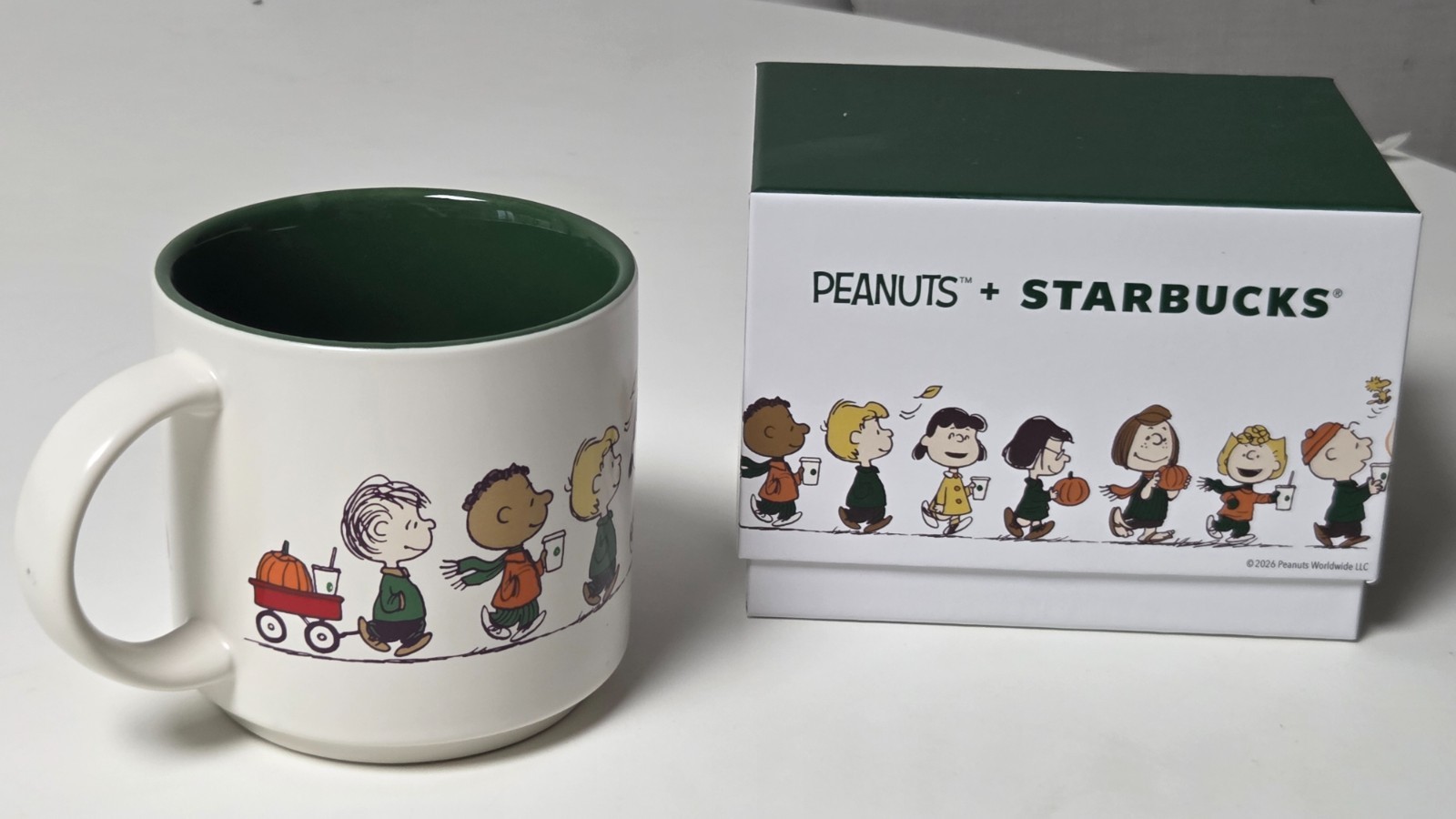 Starbucks x Peanuts Snoopy Pumpkin Mug 414ml 2026 limited very rare Starbucks x Peanuts Snoopy Pumpkin Mug 414ml 2026 limited very rare
