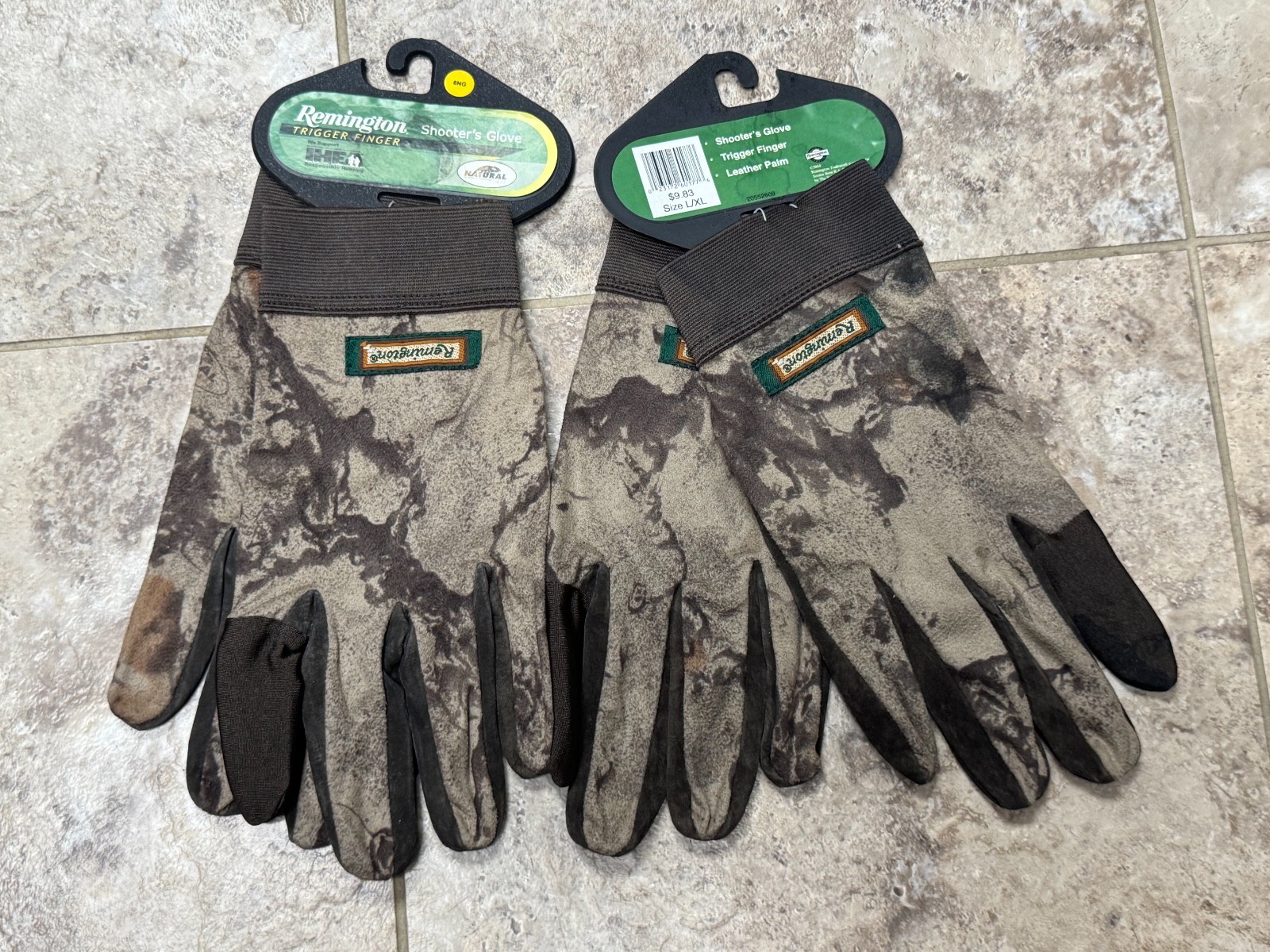 Remington Shooter\'s Glove Trigger Finger - XL (lot of two pair)