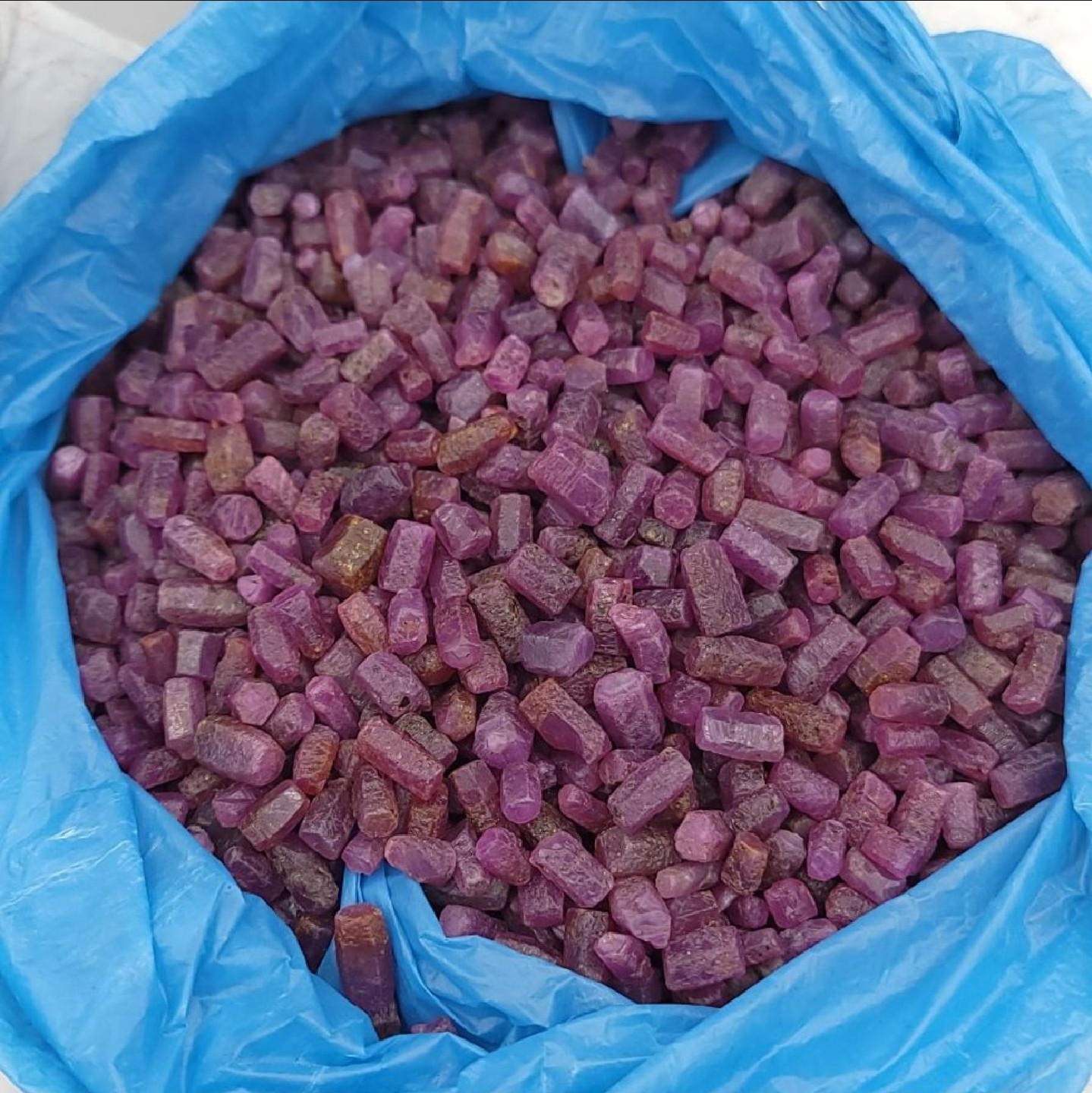 500g Natural Raw Ruby Crystals Lot 1-9ct African Rough Ruby Beads Specimen Gem