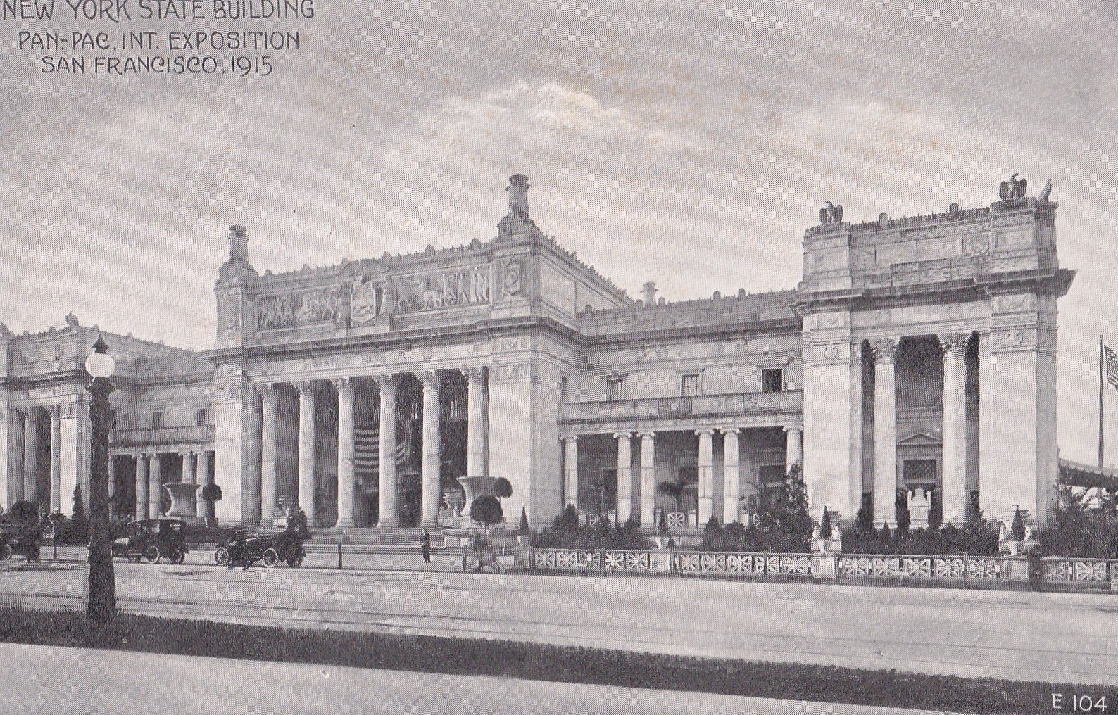 Antique Postcard Cardinell Vincent San Francisco E104 New York Building 1915 A1