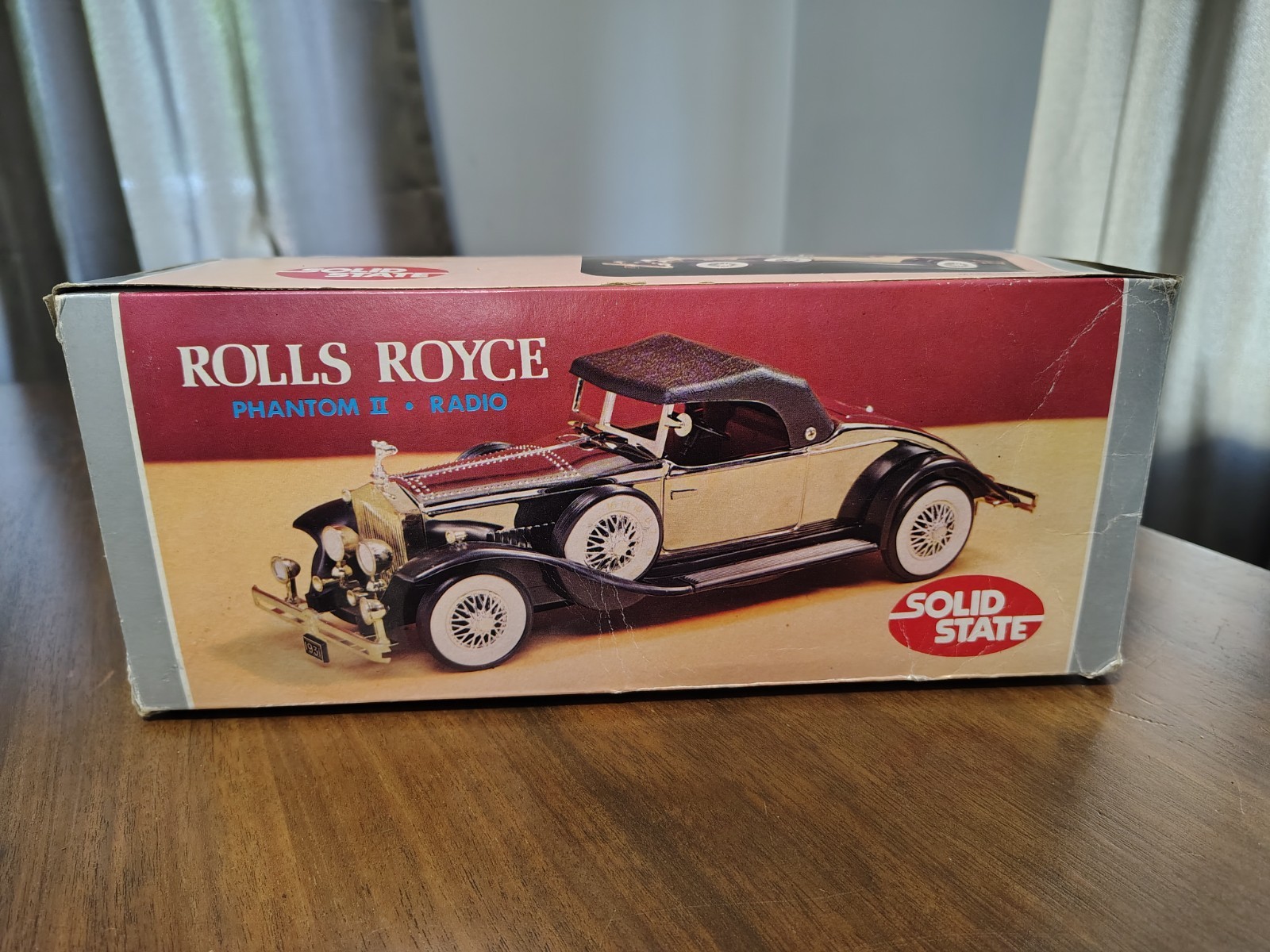 VTG Solid State 1931 Rolls Royce Phantom II Replica Model Car Radio +manual/ppwk