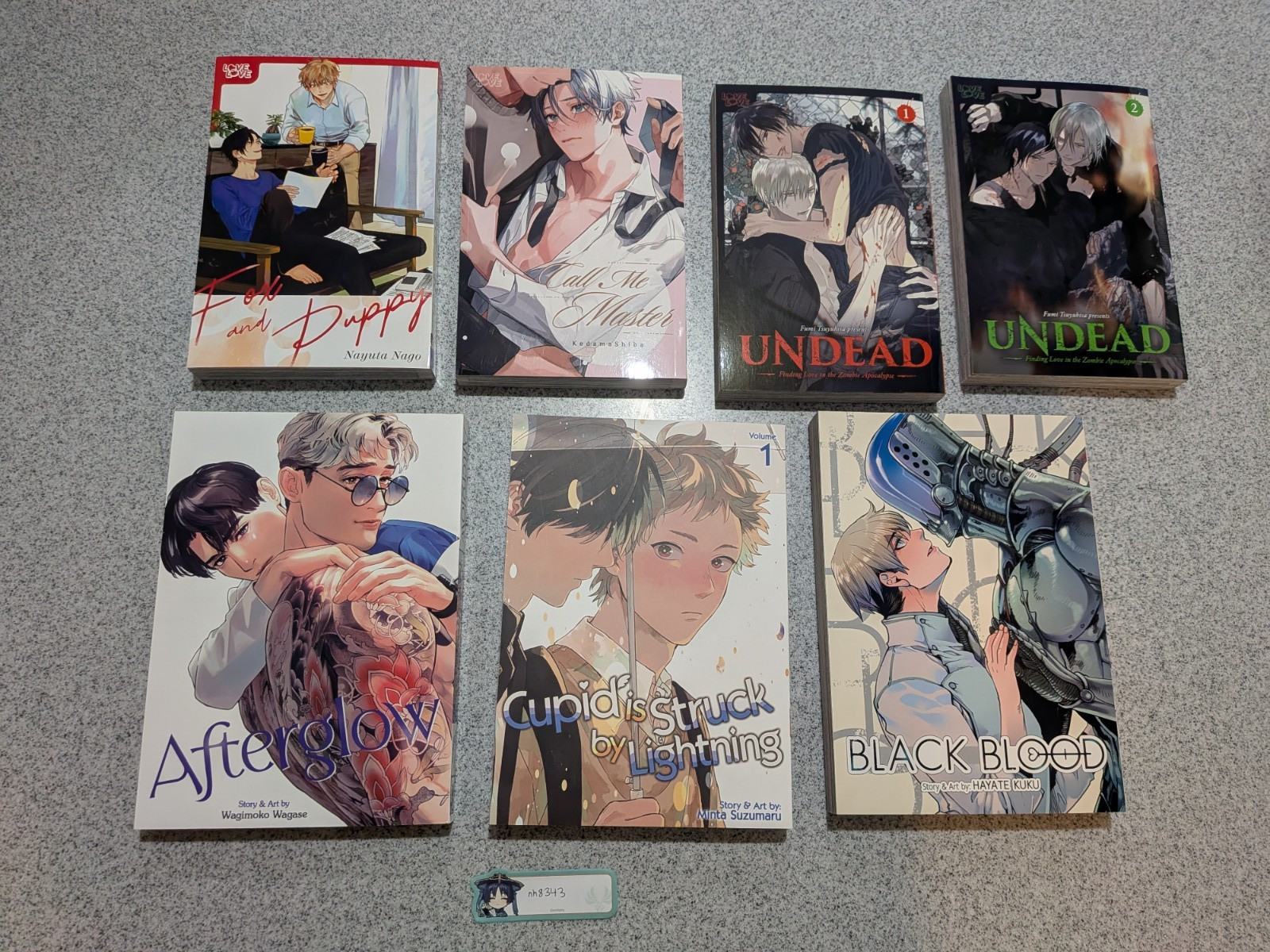 BL Manga Bundle 18+ (English) Afterglow, Black Blood, Call Me Master + more BL Manga Bundle 18+ (English) Afterglow, Black Blood, Call Me Master + more