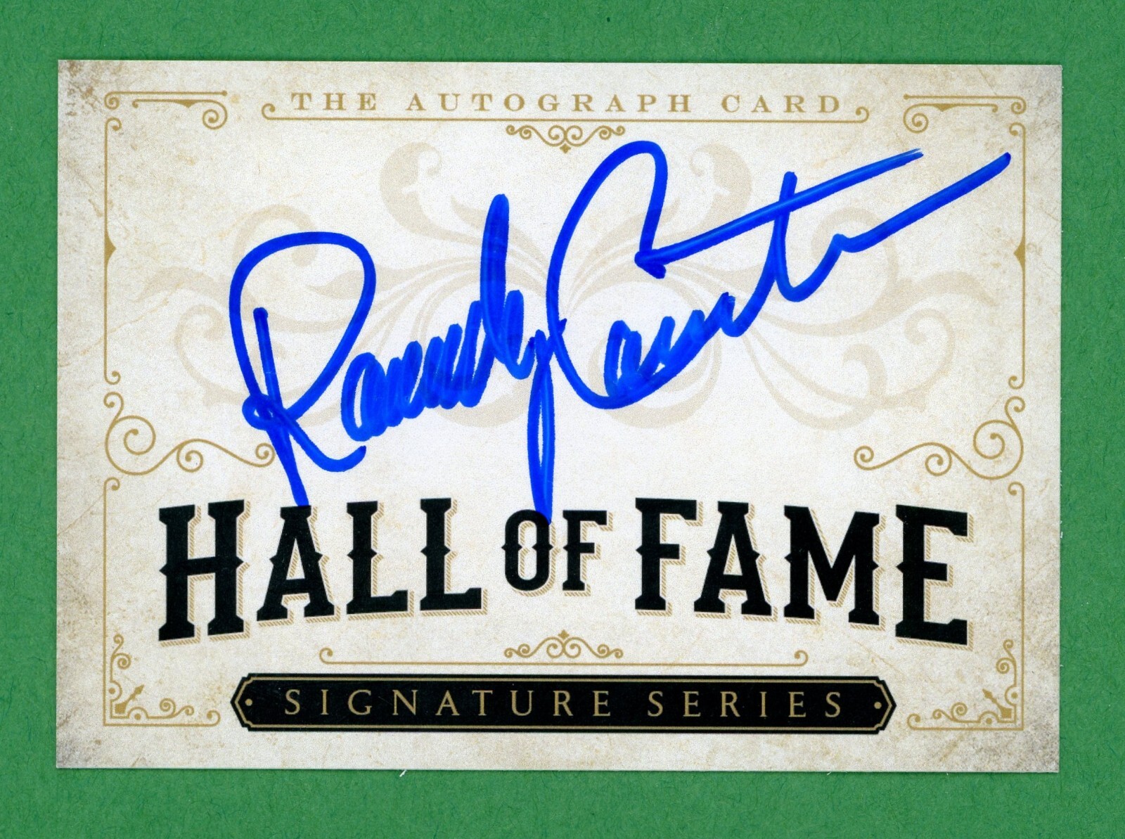 Randy Couture UFC, Mixed Martial Arts Fighting Champion Signed Card E27889