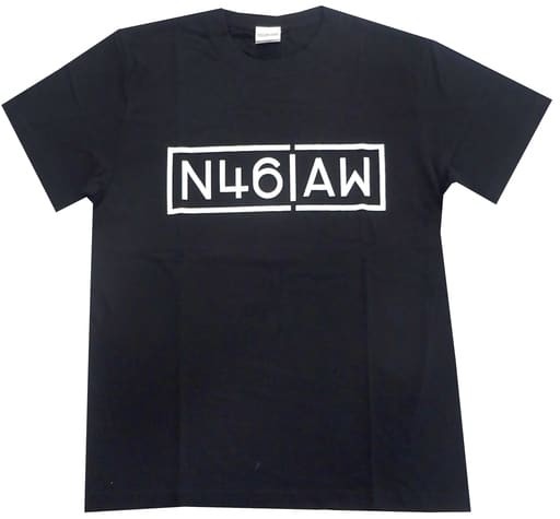 Nogizaka46 N46AW T-Shirt Black M Size Artworks Japan Used Japan