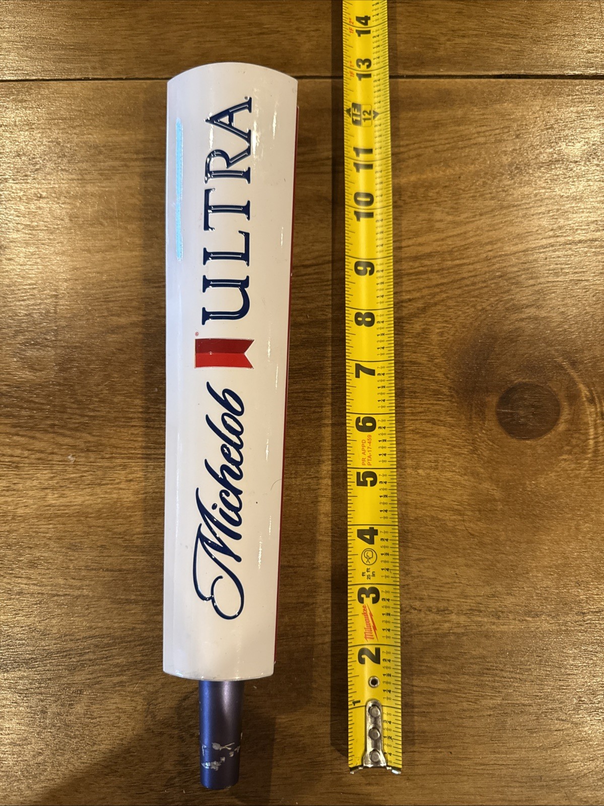 Michelob Ultra Ribbon Beer Tap Top Handle Brew Collectible Iconic Tall 12 Michelob Ultra Ribbon Beer Tap Top Handle Brew Collectible Iconic Tall 12