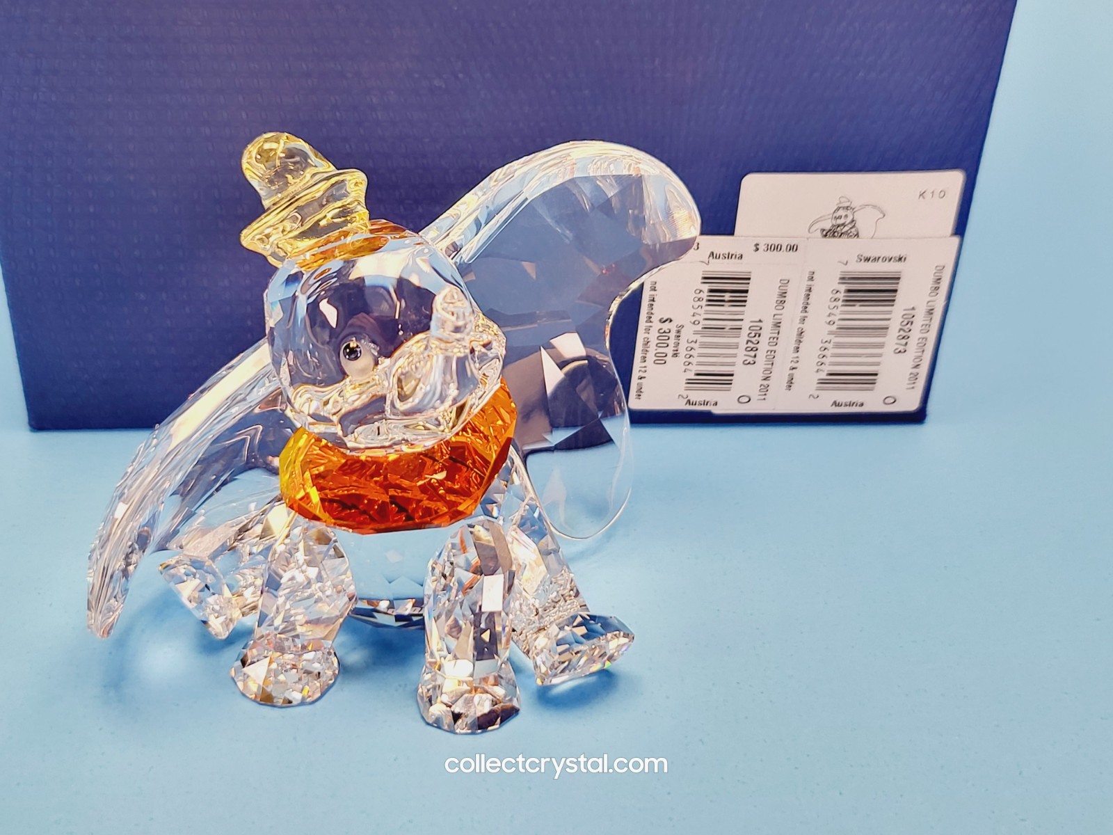 SWAROVSKI DISNEY 2011 DUMBO THE ELEPHANT # 1052873 SWAROVSKI DISNEY 2011 DUMBO THE ELEPHANT # 1052873