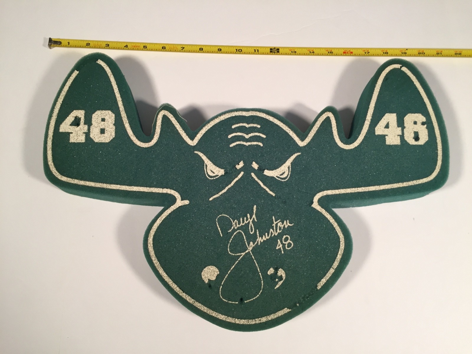 VTG Daryl Moose Johnson Foam Hand Head NFL Football Dallas Cowboys 48
