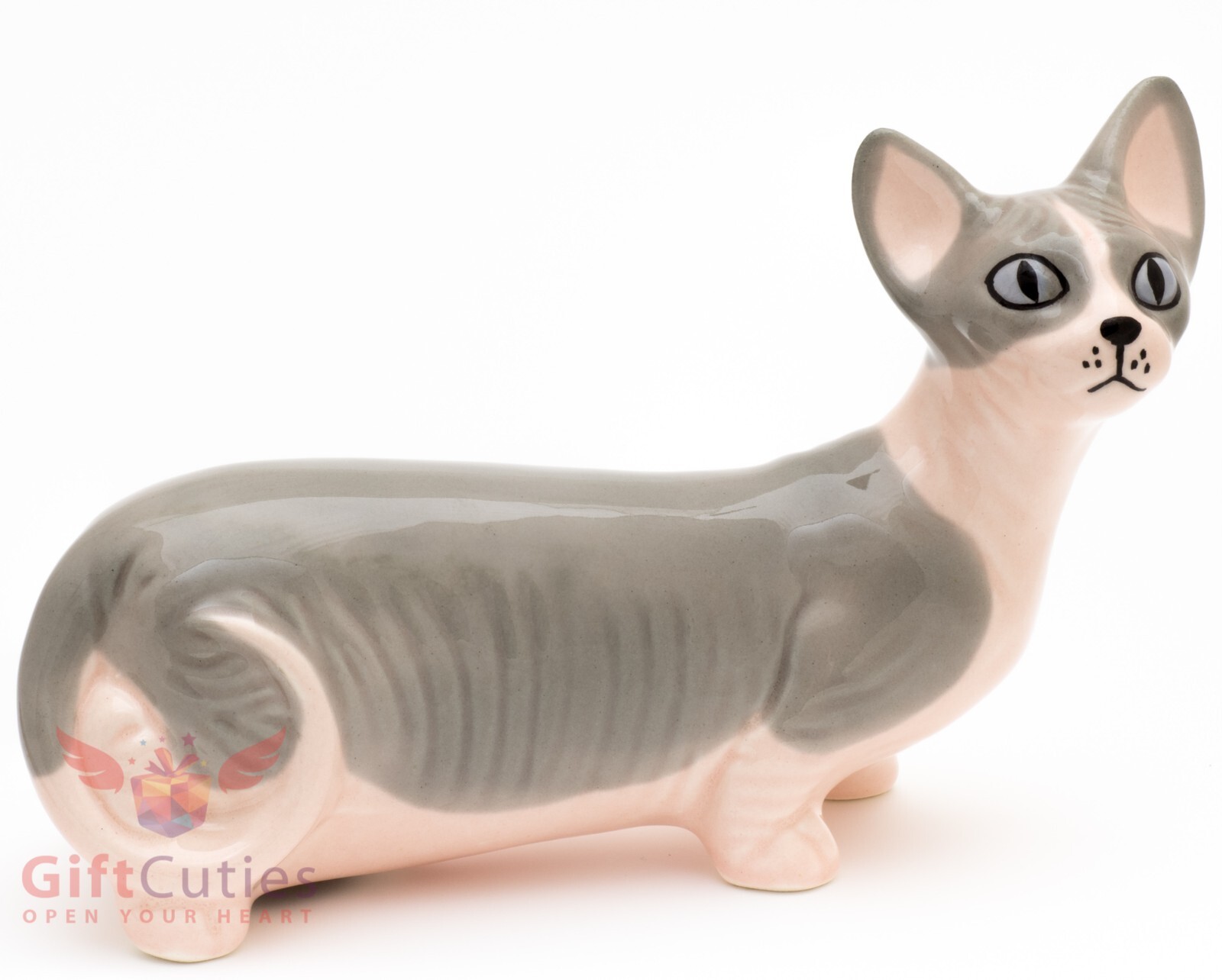 Porcelain Figurine of Bambino Cat Kitty Kitten Porcelain Figurine of Bambino Cat Kitty Kitten