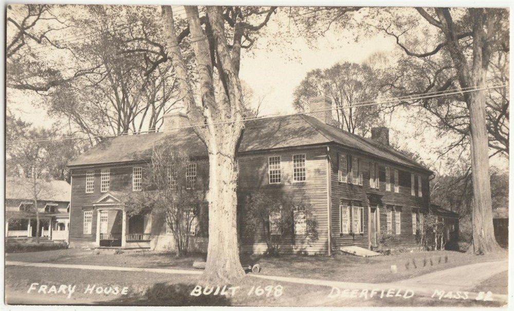 Deerfield, MA - Frary House - RPPC Deerfield, MA - Frary House - RPPC