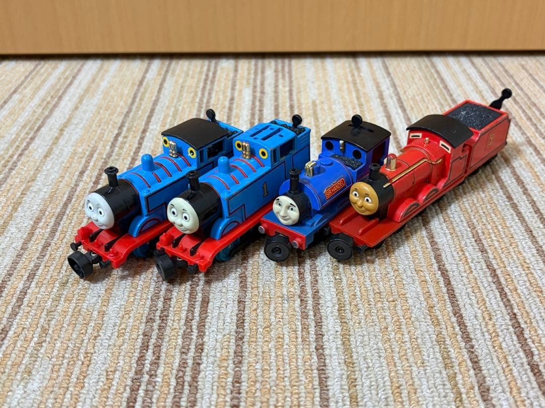 Bandai Thomas Engine Collection 4 Engines Thomas Sir Handel James Parts 15+