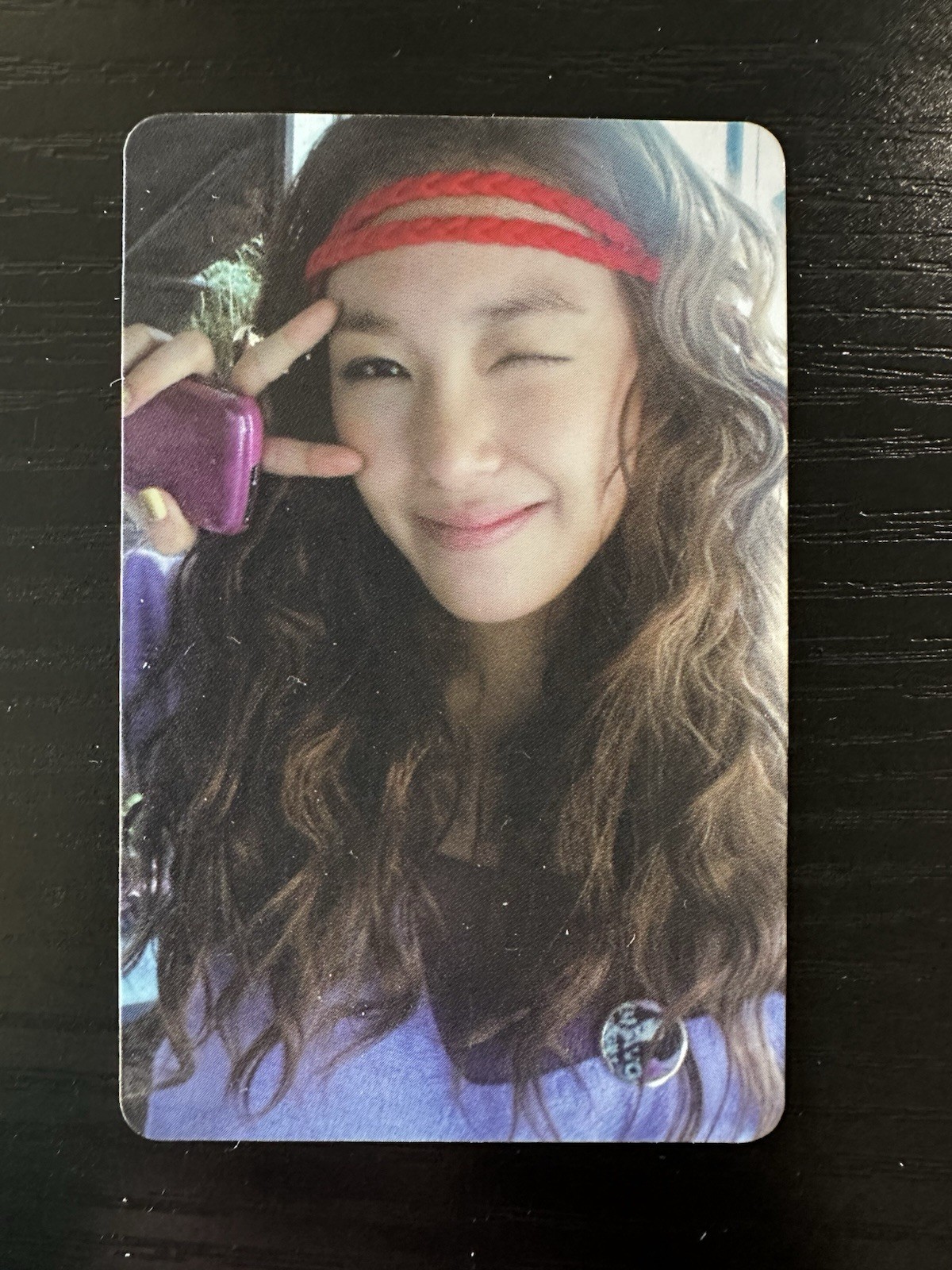 SNSD Girls' Generation Oh 2nd Album Photocard - Tiffany