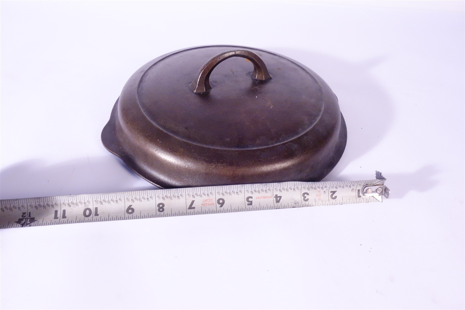 Vintage Griswold No 8 1098C Cast Iron Skillet Cover Lid