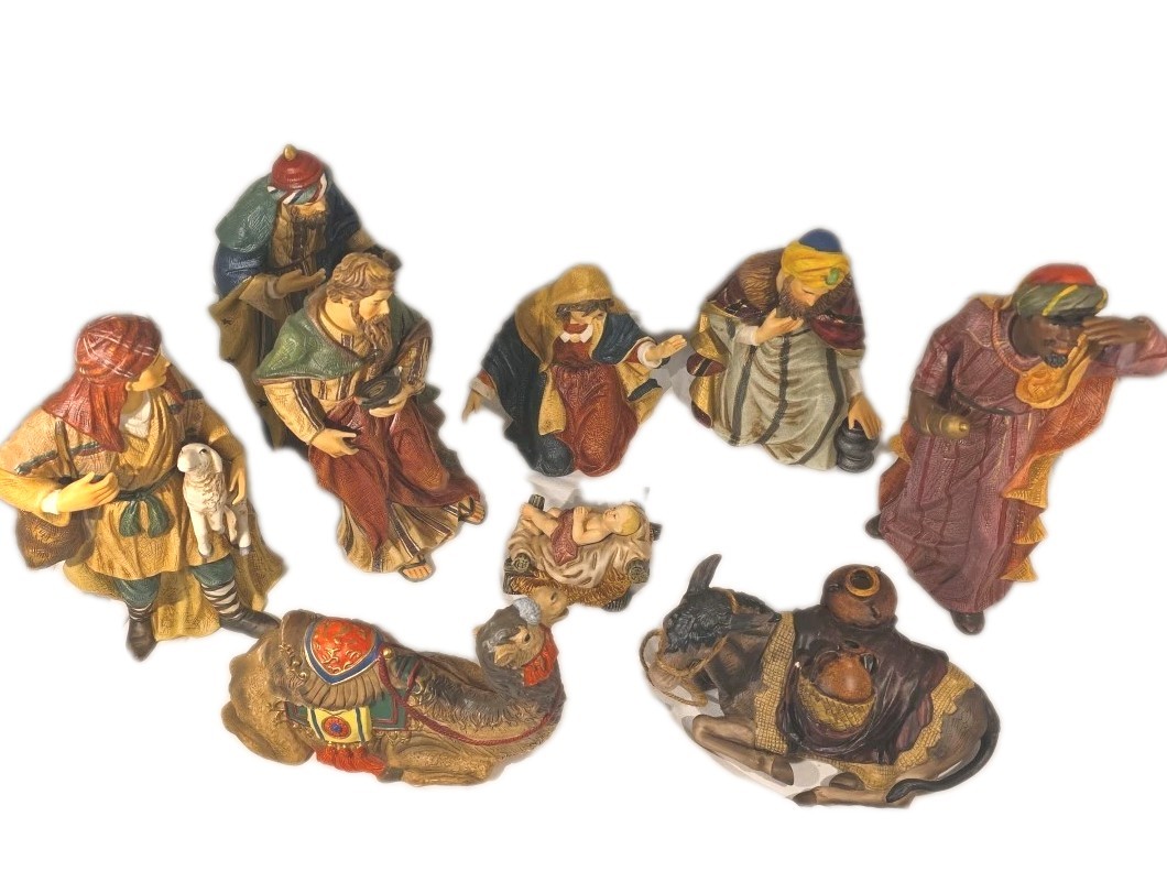 Vintage O'Well Large Nativity Set