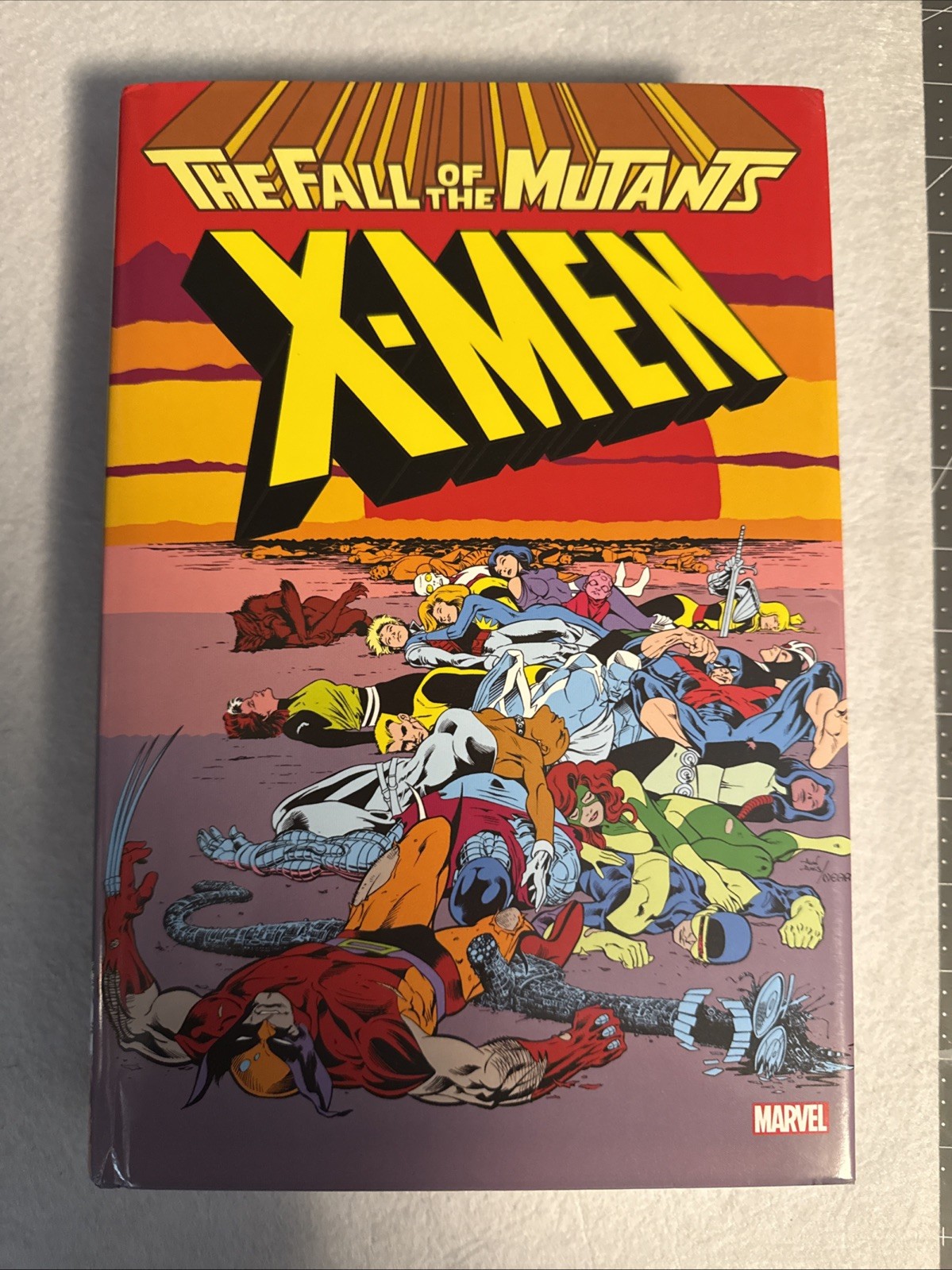 Marvel X-Men The Fall of the Mutants Omnibus OOP Hardcover