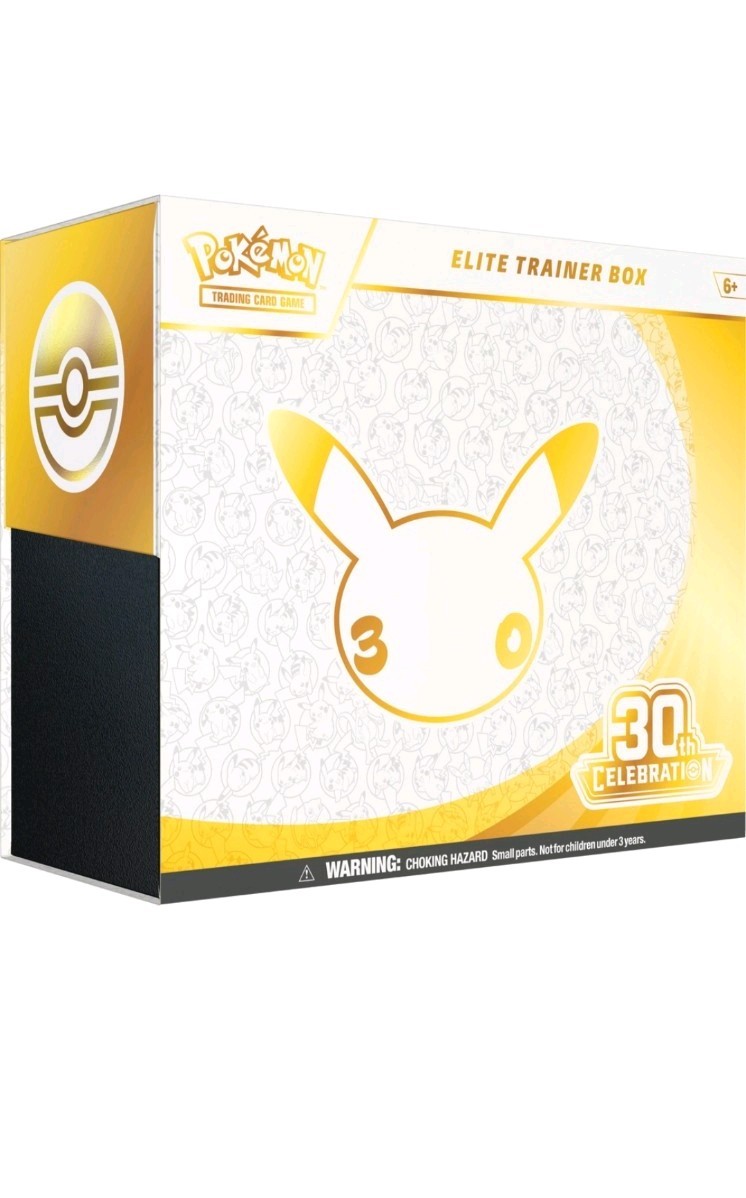 Pokemon TCG - 30th Celebrations Elite Trainer Box - New & Sealed