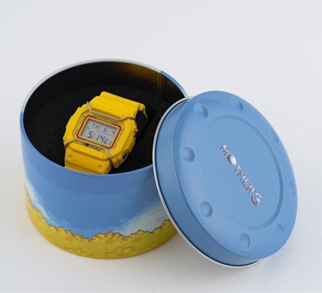 MOTHER3 20th Anniversary G-SHOCK DW-5600MOT26-9JR EarthBound Limited Japan
