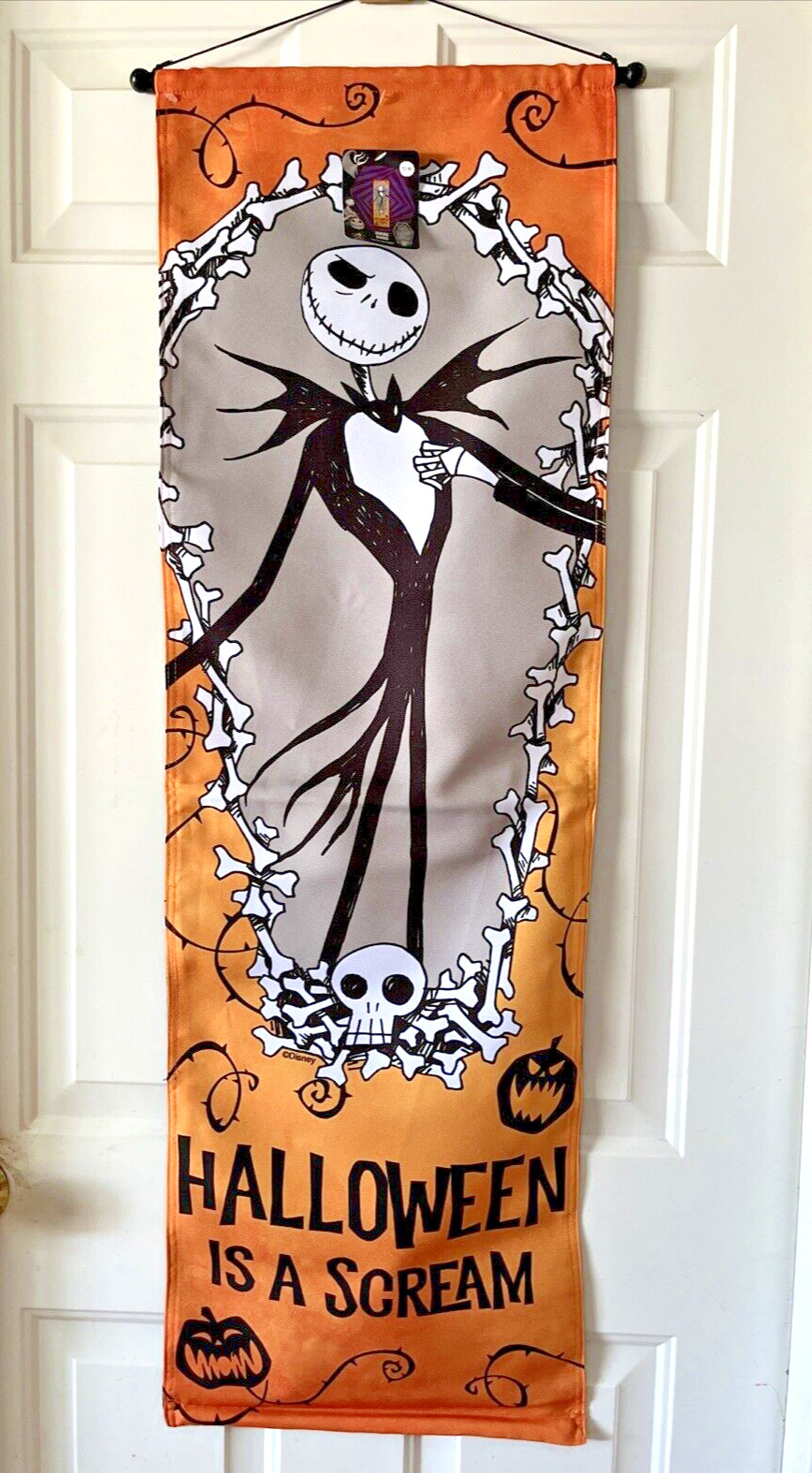 NEW Jack Skellington Nightmare Before Christmas Halloween is a Scream Banner
