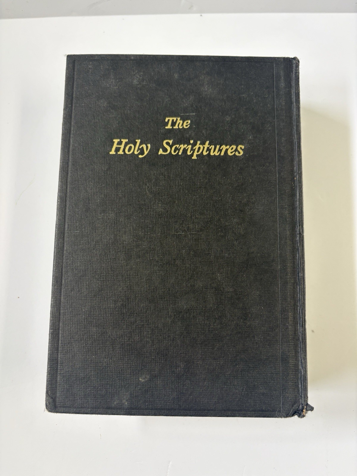 Antique 1916 Hebrew-English Holy Scriptures Vol 2 Alexander Harkavy Jewish