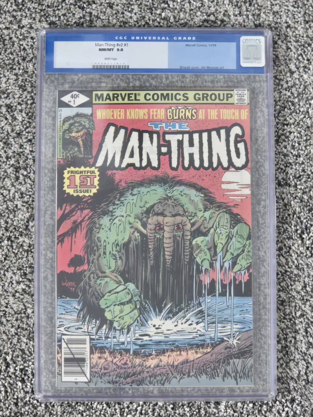 MAN-THING V2 #1 Rebirth ORIGIN Ted Sallis 1979 CGC 9.8 Newsstand Combined Ship