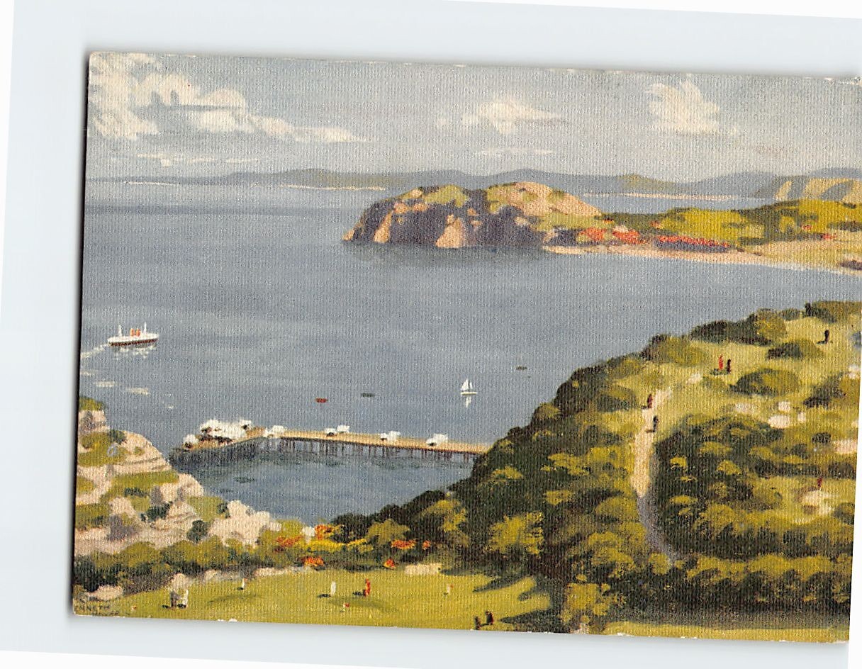Postcard The Little Orme And Miniature Golf Course, Llandudno, Wales