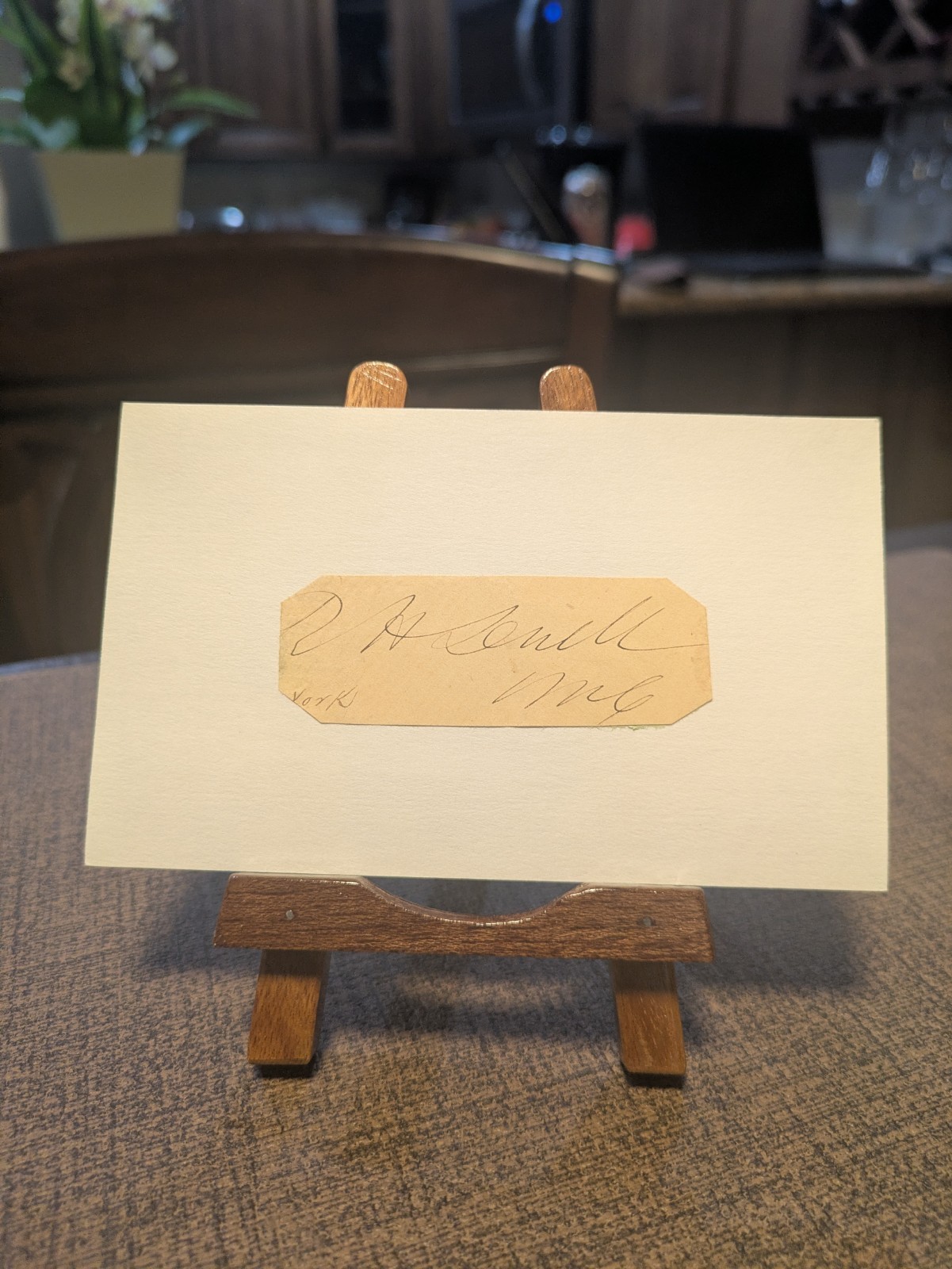 R. Holland Duell Autograph Signed U.S. Congressman NY Patent Commissioner