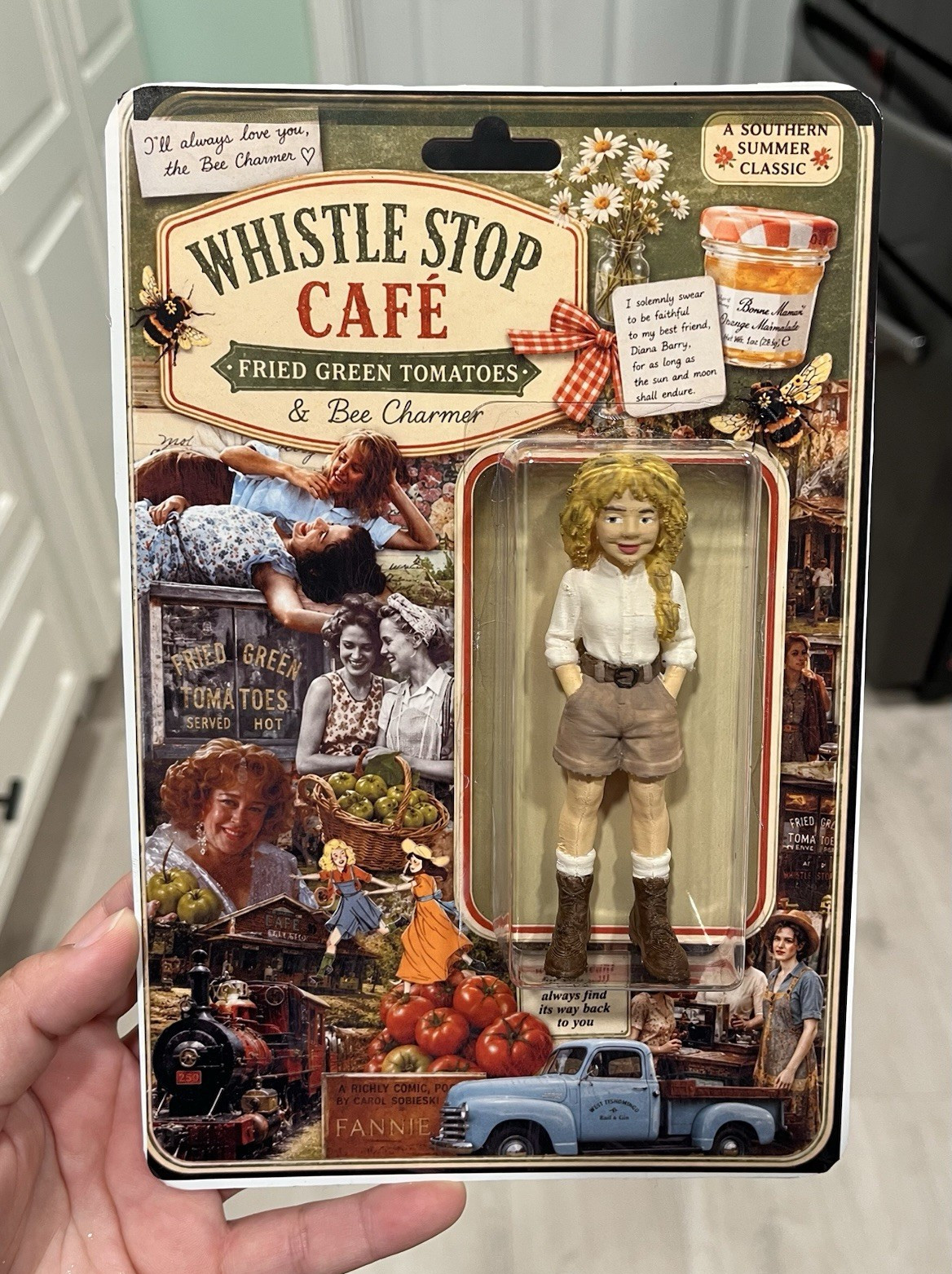 Whistle Stop Cafe Fried Green Tomatoes movie idgie threadgoode Figure 1991 bee