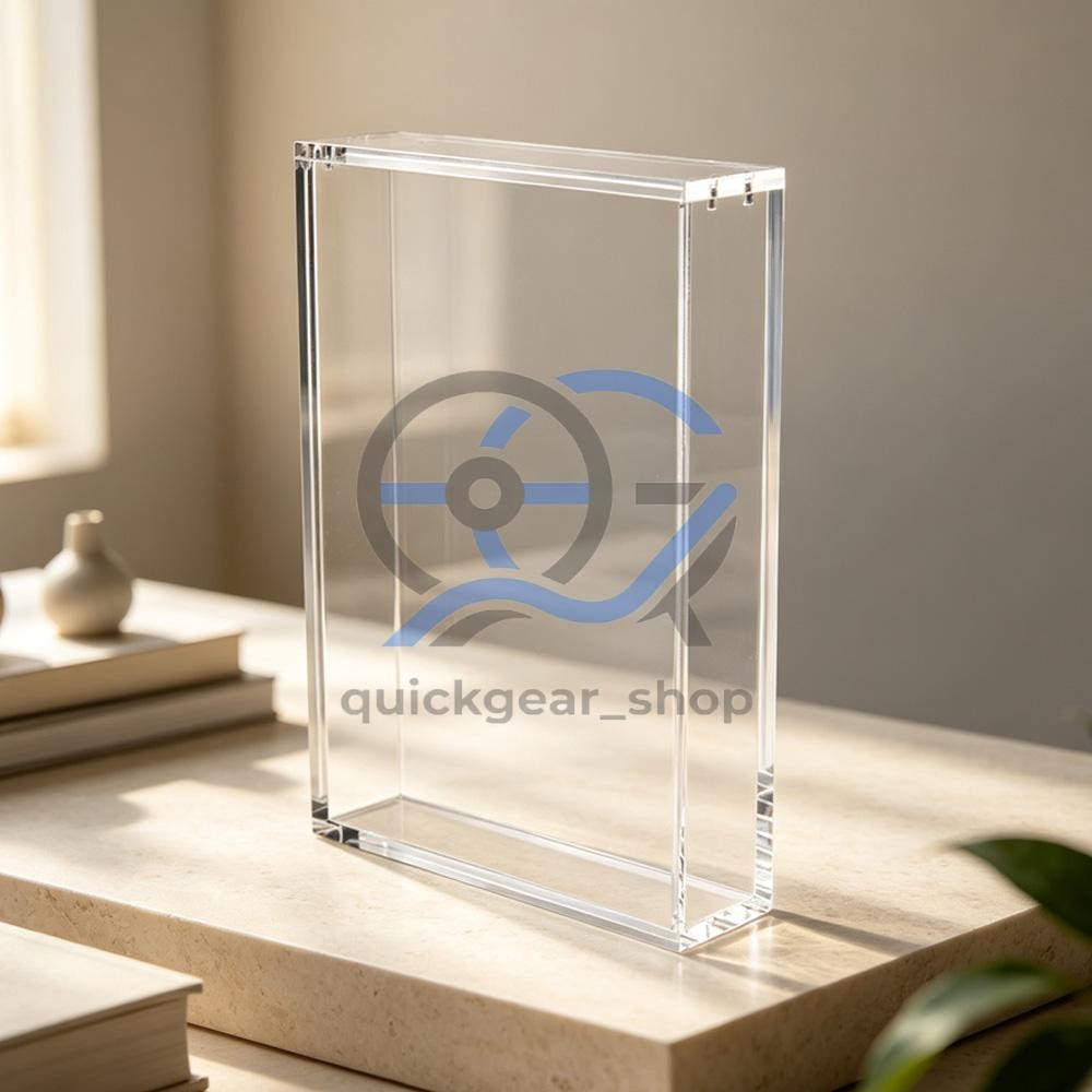 Magnetic Acrylic Display Case for Nintendo NES Game Boxes Premium UV Protection