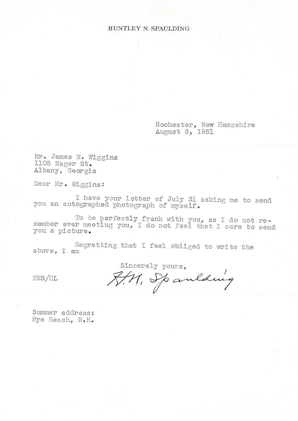 Huntley N. Spaulding- TSL