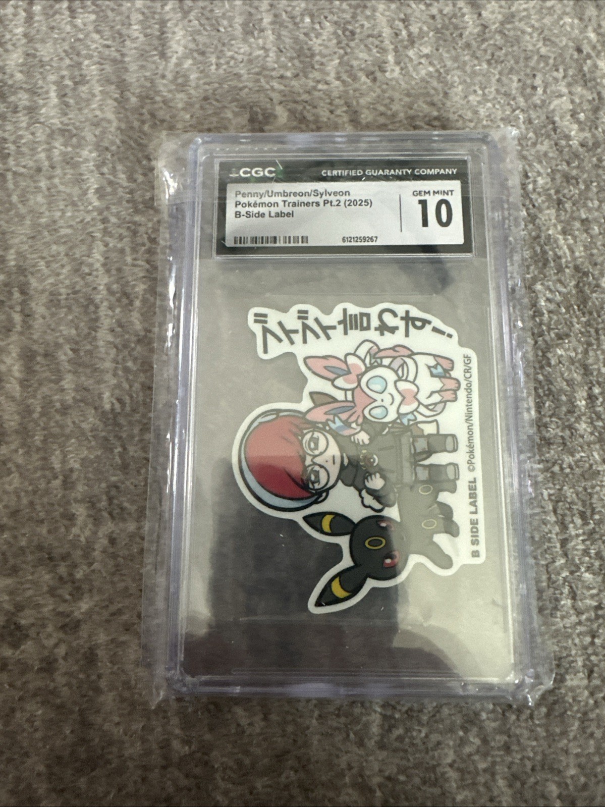 B-SIDE LABEL Penny Umbreon Sylveon Pokémon Vinyl Matte Sticker Anime & Manga B-SIDE LABEL Penny Umbreon Sylveon Pokémon Vinyl Matte Sticker Anime & Manga