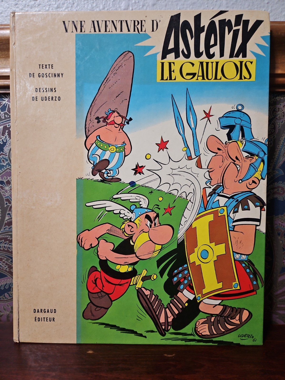 Une Aventure D’ Asterix Le Gaulois Goscinny Uderzo 1961 French Editeur Dargaud