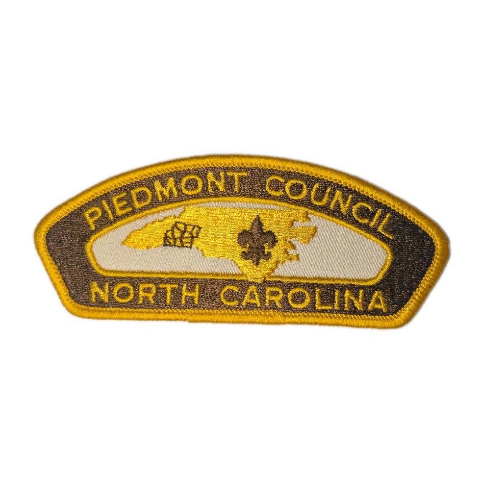 Boy Scout CSP Piedmont Council North Carolina Patch Vintage BSA