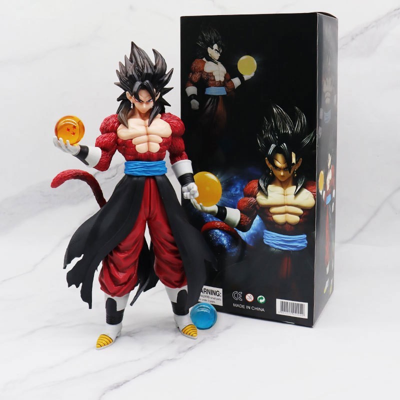 Dragon Ball Super Saiyan 4 Vegeta Son Goku PVC Action Figure Model Toy Statue