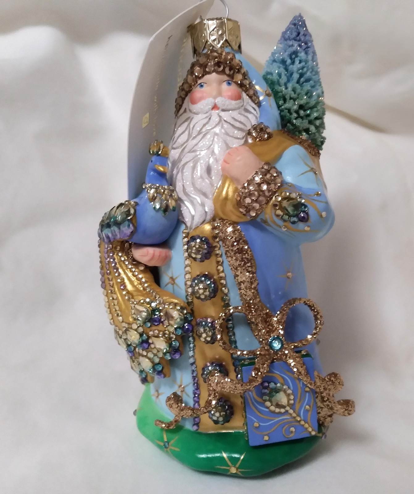 Patricia Breen 2026 Snowdon Claus-Peacock Blue #5619 Approx. 5.10\