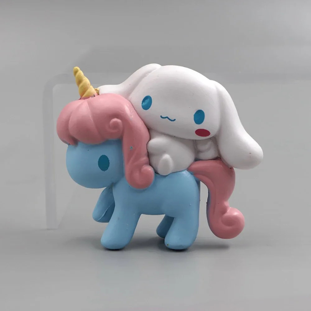 Sanrio Kuromi Cinnamoroll My Melody 5cm Mini Figure Cake Phone Case Decor 2026