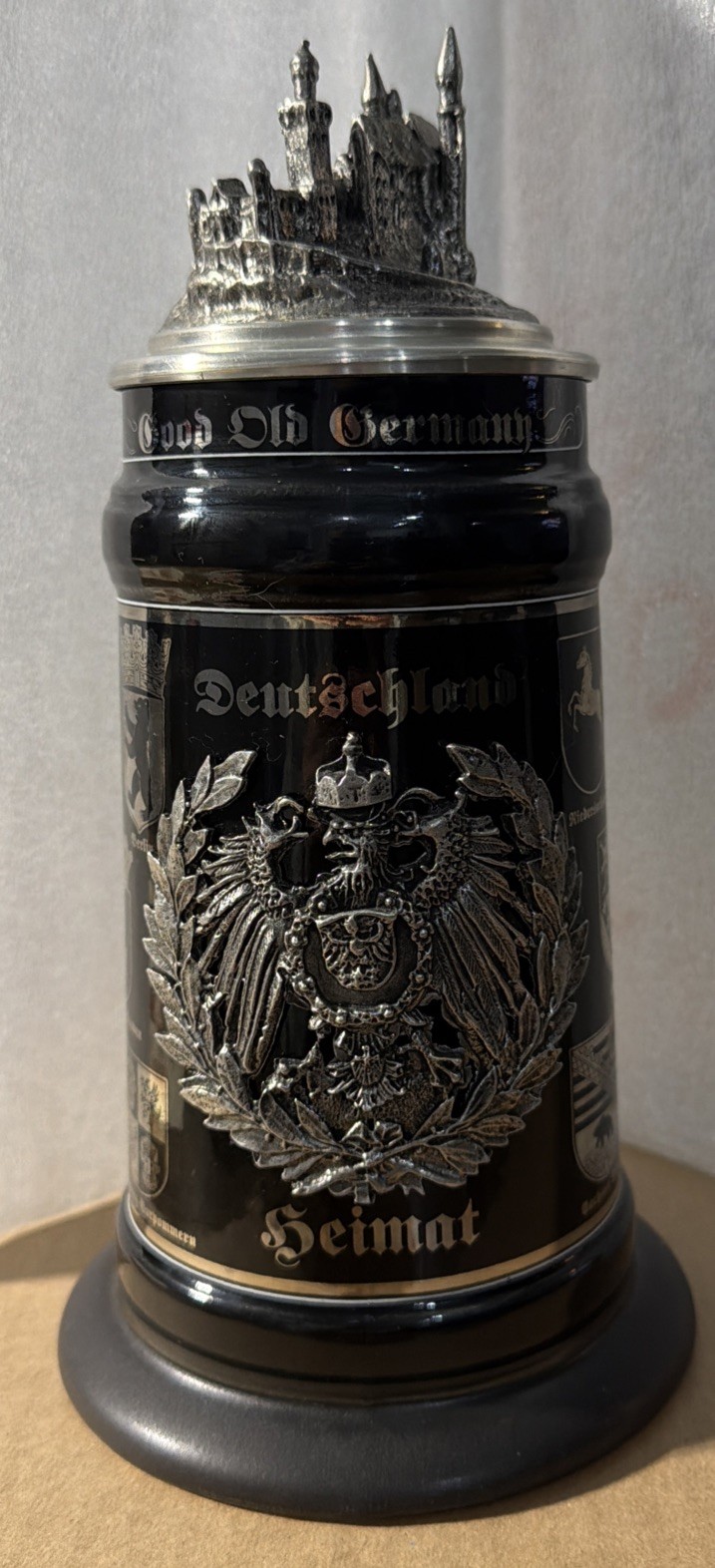 WW-Team German States Stein German Lidded Stein LE “Good Old Germany” 