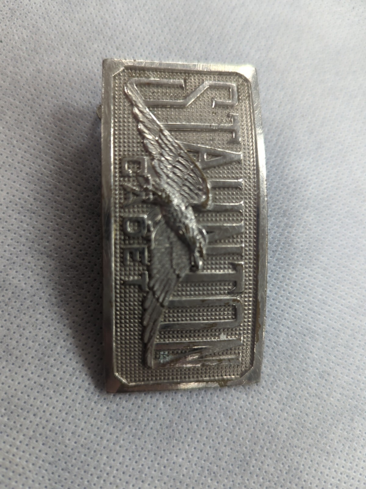 STAUNTON MILITARY ACADEMY CADET BELT BUCKLE, STAUNTON, VA,