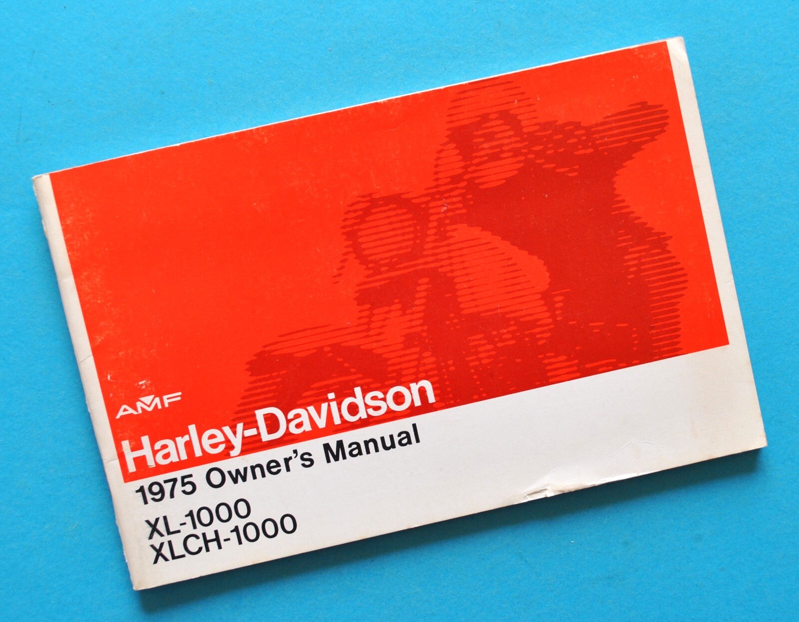 Vintage 1975 Harley Riders Handbook XL XLCH 1000 Sportster Owners Manual