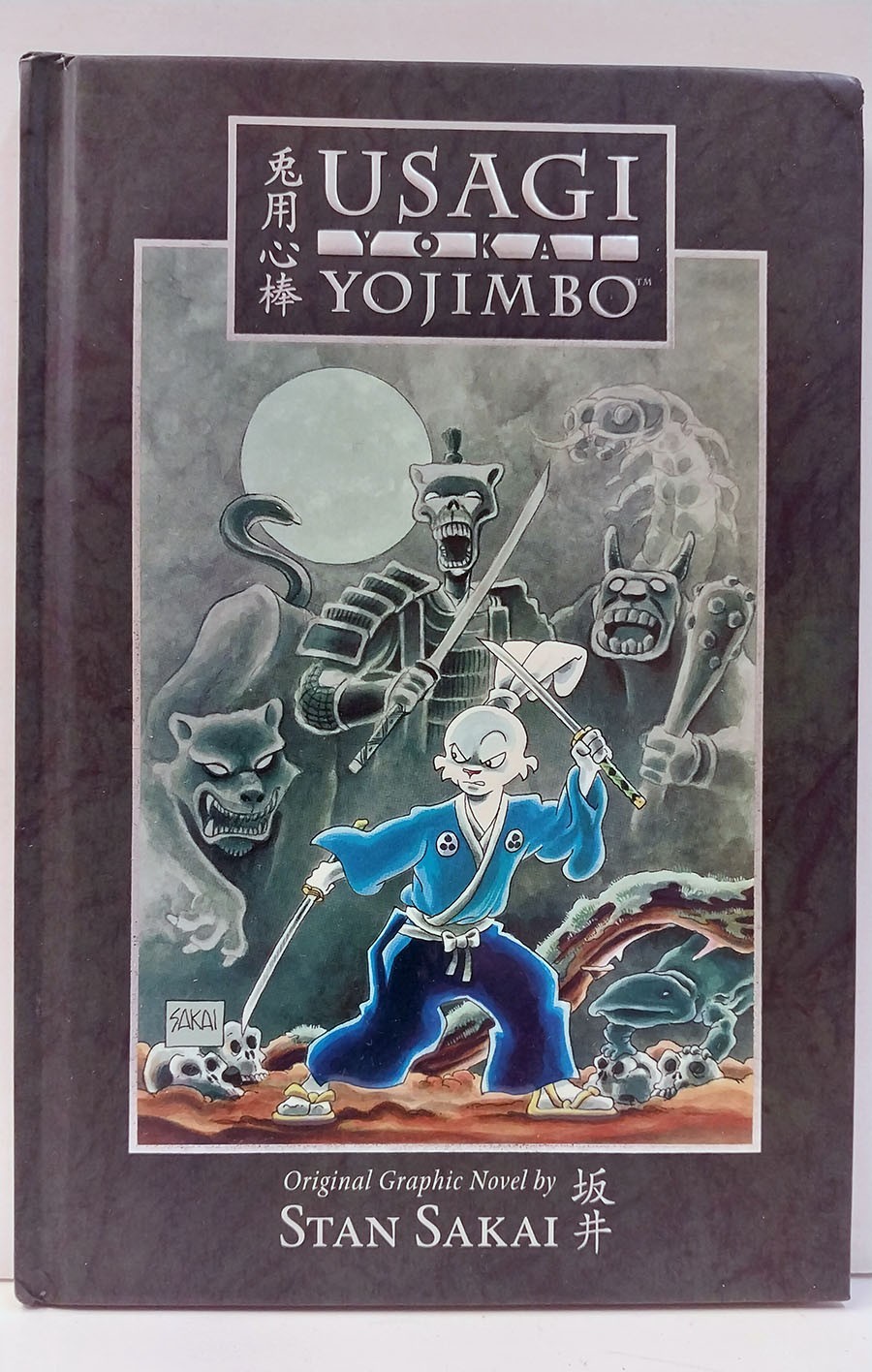 STAN SAKAI USAGI YOJIMBO - YOKAI HARDCOVER GRAPHIC NOVEL SIGNED & SKETCHED O.P.