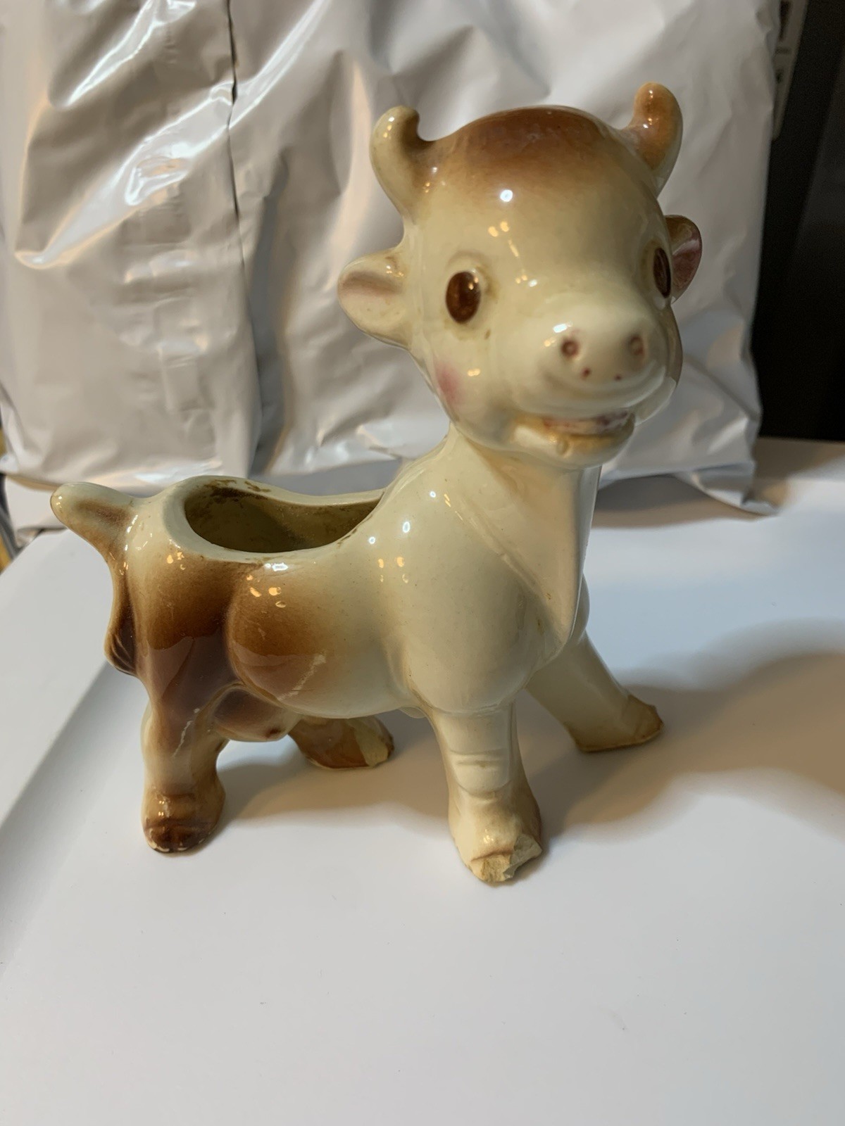 Vintage 1950's - 60's Rempel Milky The Cow Figure 