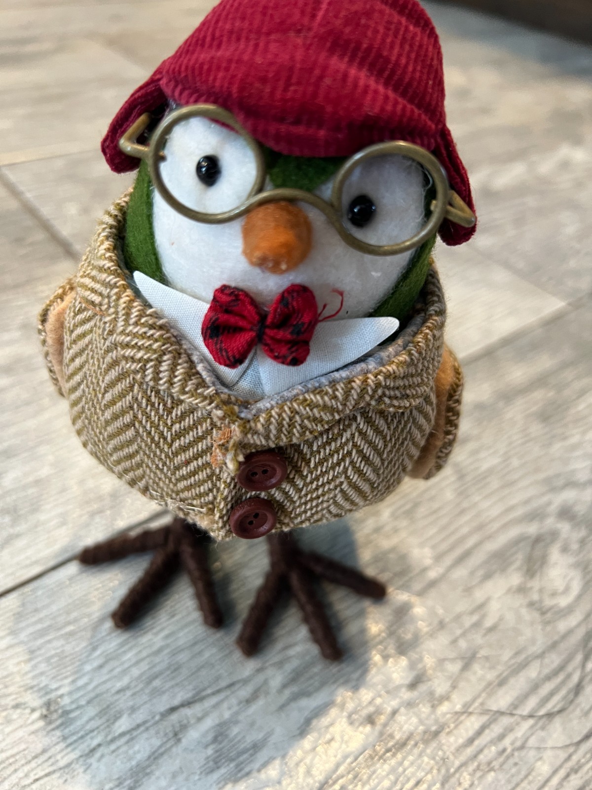 Featherly Friends Fabric Bird Quincy Spritz Target Christmas NWOT Glasses Featherly Friends Fabric Bird Quincy Spritz Target Christmas NWOT Glasses
