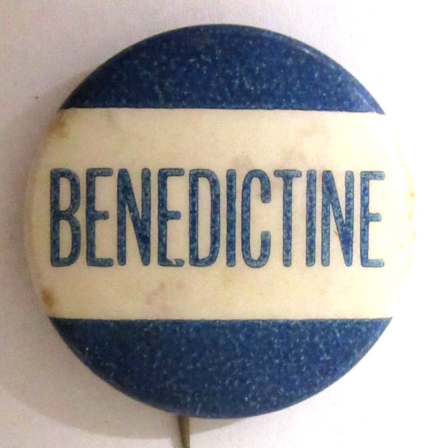 older vintage BENEDICTINE school 1.25\