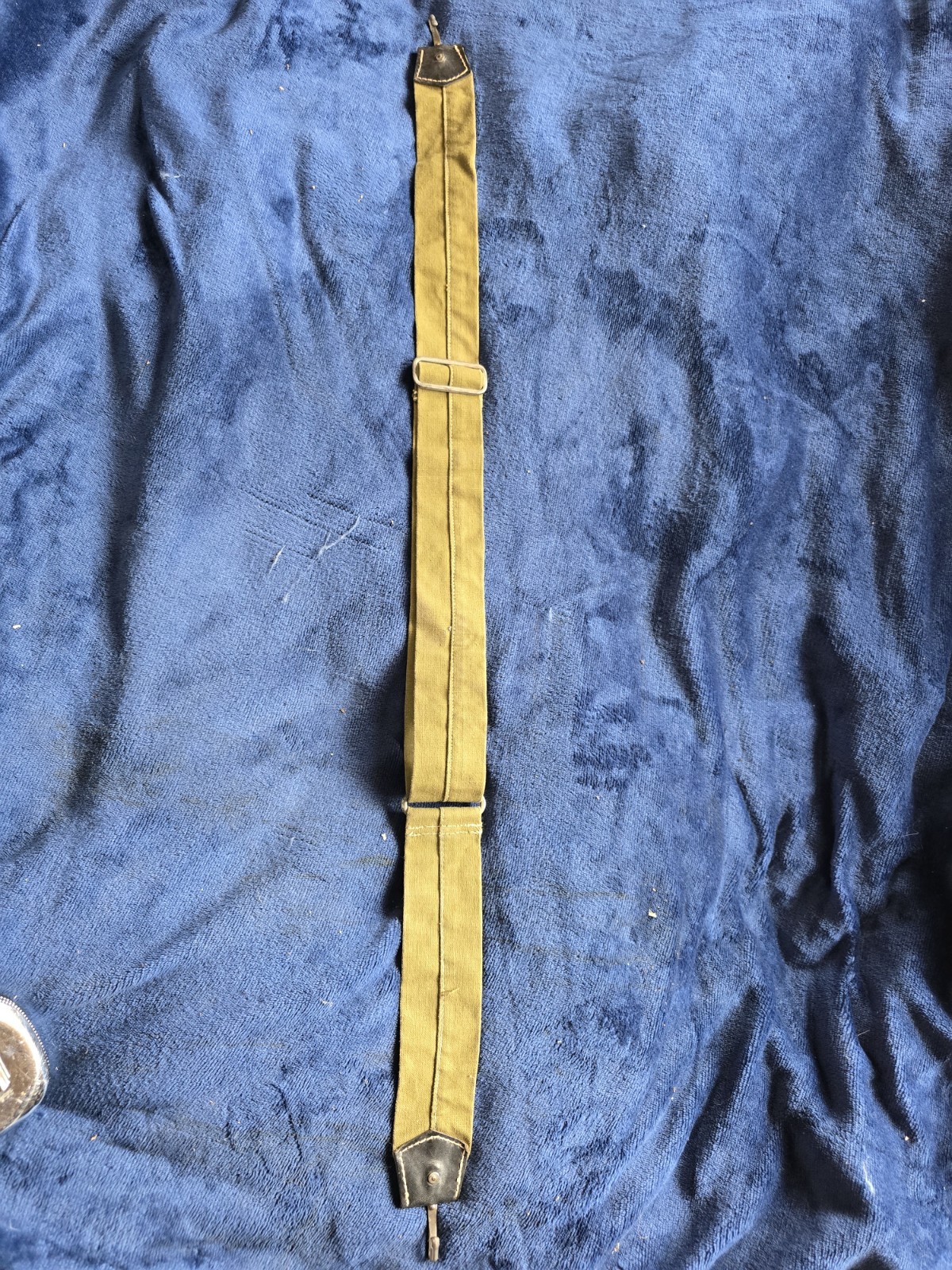WW2 SOVIET Red Army Canvas Equipment Strap Vintage MARKED 1941 Dated ORIGINAL 