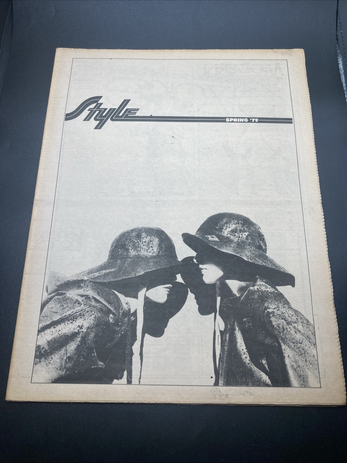 SOHO WEEKLY NEWS  March 28th 1979 - Style Issue Rare