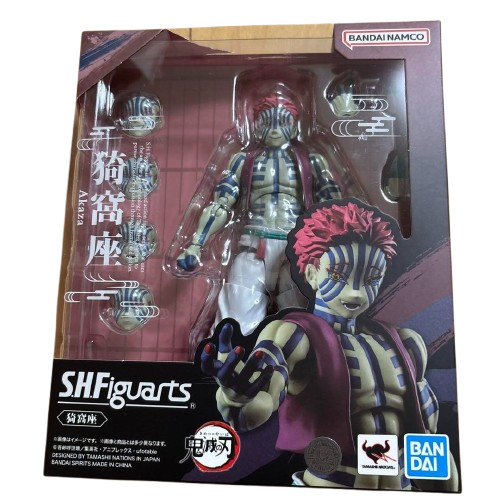 S.H.Figuarts Demon Slayer Akaza Action Figure BANDAI SPIRITS Kimetsu